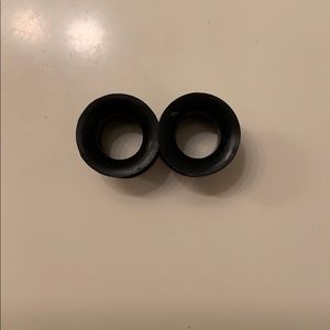 Hot Topic Jewelry - Black silicone tunnels Hot Topic Jewelry - Black silicone tunnels